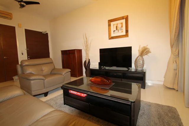 Sofa and television unit in the living room